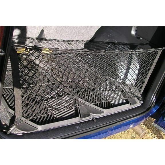 EACCESSORIES EA Trunk Organizer Cargo Net for Toyota RAV4 2001-2005 – Envelope Style Cargo Net – Premium Mesh Car Trunk Organizer Vehicle Carrier Storage – Compatible with Toyota RAV4 2001-2005