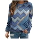 thumbnail image 1 of Sudadera Para Mujer Sudaderas de Cuello Redondo Estampado de Moda Manga Larga Cómoda Transpirable Sudadera de Cuello Redondo Odeerbi  ODB131855, 1 of 5