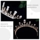 thumbnail image 3 of KAKOWELY Tiara de boda, diadema de novia, corona nupcial, tiara de decoración, corona de ceremonia, tiara, 3 of 3
