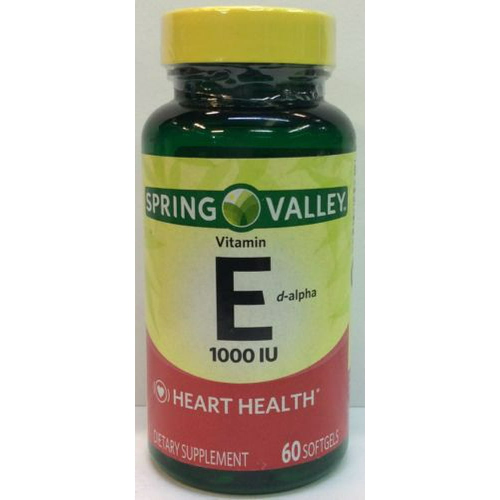 Spring Valley Natural Vitamin E 1000 Iu