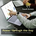 thumbnail image 6 of Dell Inspiron 14 Plus 14" 2.5K Touchscreen Laptop, Snapdragon X Plus X1P-64, 16GB LPDDR5X, 5TB Storage(4TB SSD+1TB Docking Station Set), Backlit Keyboard, Fingerprint Reader, Win11, Blue, 6 of 9