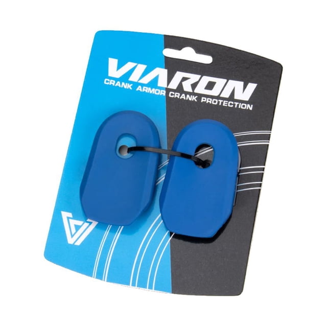 Wosthever VIARON 2 Piezas Protector de brazo de manivela de bicicleta Tapa Accesorios para botas Ciclismo Azul
