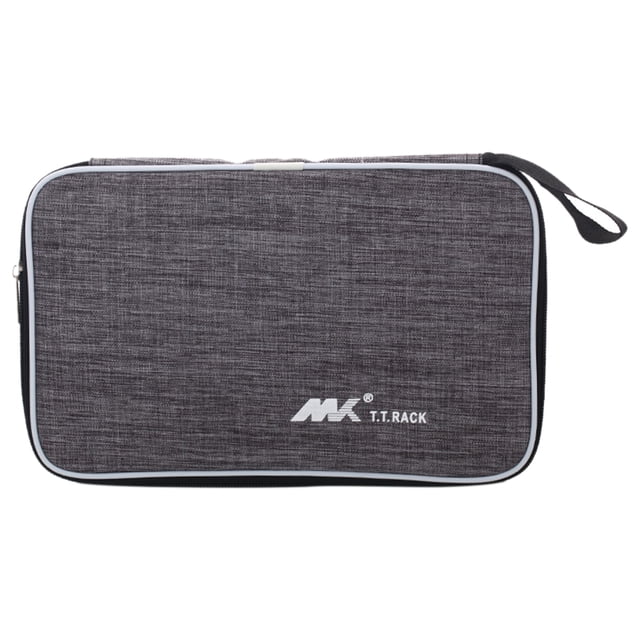 Table Tennis Zipper Closure Racket Storage Bag Practical Oxford Cloth Handle