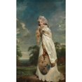 thumbnail image 3 of Sir Thomas Lawrence 10x14 Black Modern Framed Museum Art Print Titled - Elizabeth Farren (Born About 1759, Died 1829), Later Countess of Derby (1790), 3 of 5