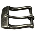 thumbnail image 2 of 1.5" (38mm) Heel Bar Buckle Antique Silver Finish, 2 of 3