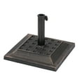 thumbnail image 5 of Island Umbrella 26-lb Bronze All-Weather Outdoor Square Resin Umbrella Base, 5 of 10