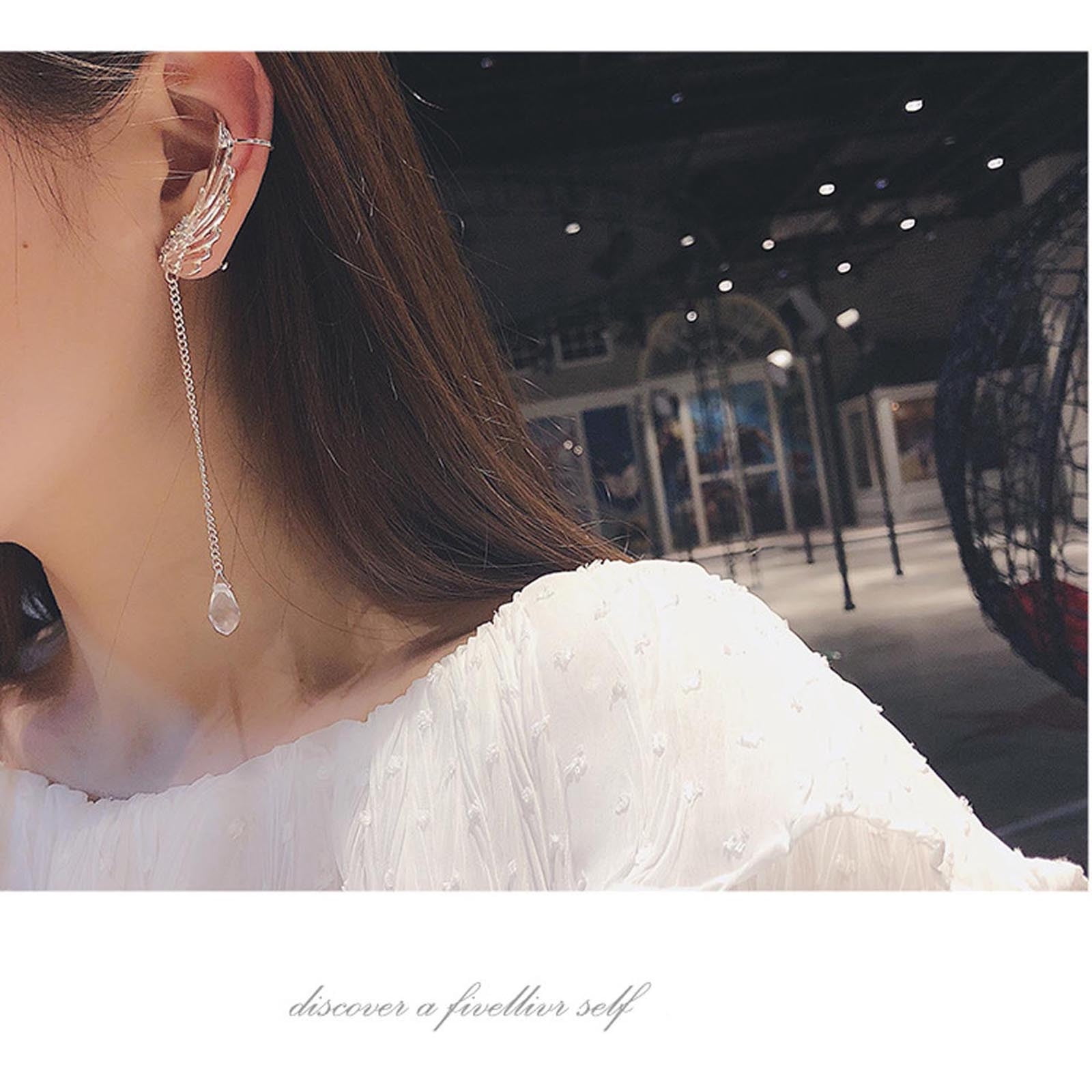 Enfants Filles 925 Argent Arc-en-Ciel Cristal Luxe Zircone Boucles D