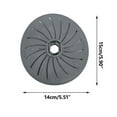 thumbnail image 2 of Binmer Couvercle Protecteur de Lame Protecteur de Classe Alimentaire pour Accessoires Thermomix TM5/TM6/TM31, 2 of 7