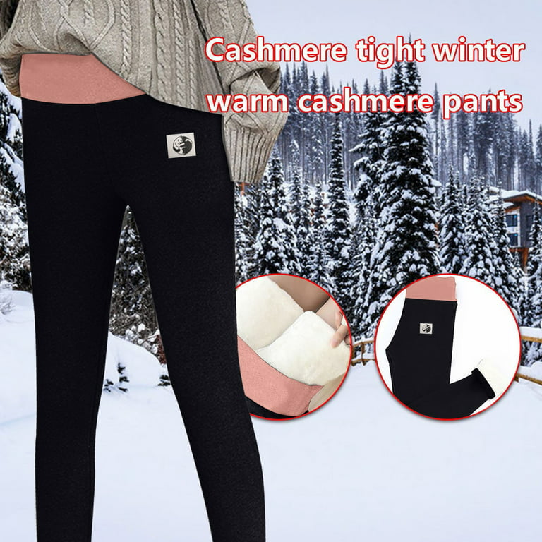 Thermal Pants Women, Women Print Warm Winter Tight Thick Velvet Wool  Cashmere Pants Trousers Leggings Pants Leggings Termicos Mujer 