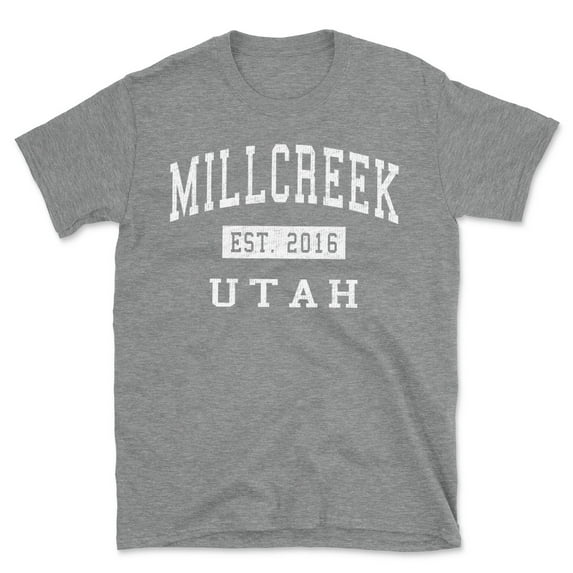 Millcreek Utah Classic Established Men's Cotton T-Shirt