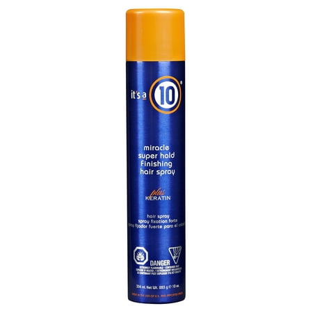 It's A 10 Super Hold Hairspray With Keratin, 10 Oz