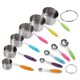 thumbnail image 3 of Set de tazas y cucharas medidoras New Star Foodservice 1028065, 3 of 8
