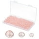 thumbnail image 1 of Uxcell Cuentas de Cristal Rondelle, 1000Pcs 4-8mm Cuentas de Vidrio Facetadas Sueltas para Fabricación de Joyas, Plating AB Rosa, 1 of 6