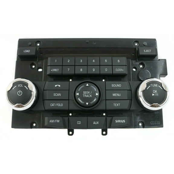 Restored 2010-12 Ford Fusion Mercury Milan Radio Control Panel Part Number 9E5T-18A802-AC (Refurbished)