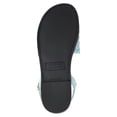 thumbnail image 5 of Weekend Academy Girls Faux Leather Woven Sandals, 5 of 6