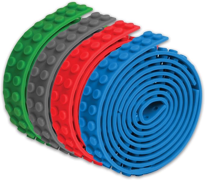 As Seen on TV Build Bonanza Flexible Building Block Base, (Blue/Green/Red/Gray) - image 2 of 6