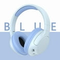 thumbnail image 6 of Kids Bluetooth Headphones, Wireless Headphones with HD ANC Microphone, 50 Hours Playtime, Safe Volume, Type C Fast Charging, Foldable On-Ear Headphones for Children/Teens/Smart Device - Blue, 6 of 7