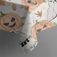 thumbnail image 5 of Halloween Cats and Pumpkins Pattern Square Tablecloth,Waterproof Square Table Cover,Wipeable Spillproof Washable Table Cover for Home Kitchen Party Decor 52"x52"(132x132cm), 5 of 6