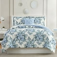 thumbnail image 3 of Modern Threads Leela 8-Piece Reversible Floral Adult Bed in a Bag, King, 3 of 7