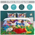 thumbnail image 5 of Beauty The Be-as 3 Piece Comforter Bedding 1 Set Super Soft Quilt Cover with 2 Pillowcases Funny Merch Movie Fans Gifts for Girls Boys Kids Adults 79"×90", 5 of 7
