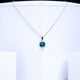 thumbnail image 3 of Collar para Mujer con Cristal Fino Swarovski Solitario– Bañado en Rodio- Collar Elegante y Brillante-Collares de Mujer de Moda- Joyería para Mujer de Moda- Regalo especial Ortiz Espinosa Temporada, 3 of 3