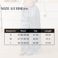 thumbnail image 3 of Womens Leopard Print Pants Wide Leg Lounge Sweatpants Elastic Waist Casual Trousers with Pockets, 3 of 8