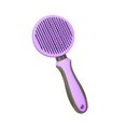 thumbnail image 3 of Cepillo de limpieza automático para mascotas, peine para perros, peine para gatos, depilación, cepillo para gatos para conejos, cachorros y gatitos , púrpura Violeta Fernando Cepillo de limpieza para el cabello, 3 of 6