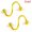 Gold, variant on Punk Stainless Steel Spiral Helix Ear Stud Lip Nose Ring Body Piercing Jewelr-cx-Blue