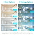 thumbnail image 4 of Luxrite 8 inch Commercial LED Recessed Light with J-Box, 25/29/33W, 4 Color Selectable, 2400/2700/3000 Lumens, Dimmable, Wet Rated, 4 of 8
