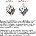 thumbnail image 2 of LOVEVER SuperTerrific Charging Port for Nintendo Switch USB Type C (1 Piece), 2 of 5