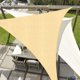 thumbnail image 2 of Toldo de vela de sombra, toldo impermeable con protección UV, toldo de vela de sombra triangular para jardín, patio, camping (2 × 2 × 2 m, amarillo claro), 2 of 5