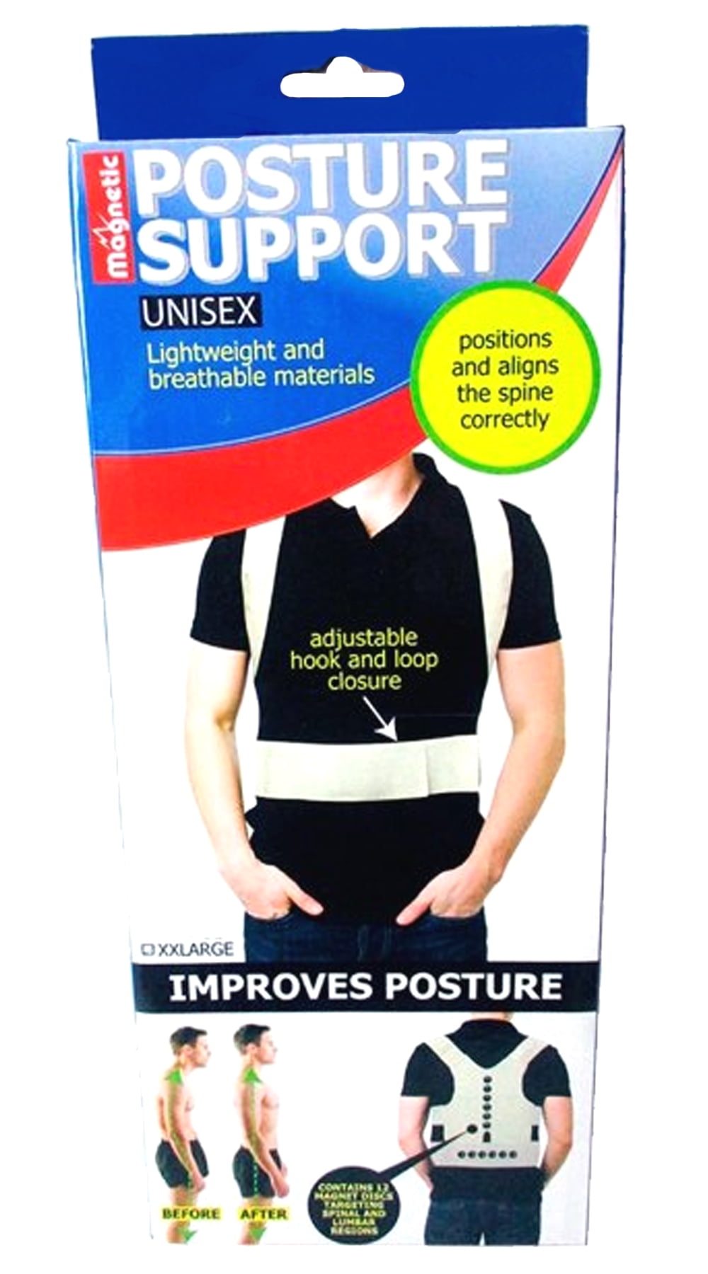 Posture Support Back XXL Brace Posture Corrector Shoulder
