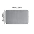 thumbnail image 3 of Xihbxyly Alfombra de Terciopelo Polar para Sala de Estar, Microfibra Supersuave, Base de Goma Antideslizante, Absorbente para Baño, Secado Rápido, Multiusos para Cocina, Protección para El Suelo Del, 3 of 7