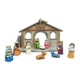 thumbnail image 4 of Juego de 11 piezas de belén de Sagrada , estatua de resina tradicional hecha a mano para repisa, decoración de repisa, decoración navideña., 4 of 10