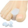 thumbnail image 1 of Separador de dedos de silicona, 6 pares de separadores de dedos de gel para hombres y mujeres,11 Feliz Sencillez, 1 of 5