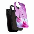 thumbnail image 3 of Charming Pink Cherry Phone Case for Women Stylish Durable Protective Cover Compatible with iPhone 11/12/13/14/15/16 (Pro Max/Plus), 3 of 9