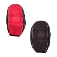 thumbnail image 1 of Funda Protectora Para Asiento De Motocicleta, Cuero Negro L (1.9in-2.0in) + Rojo XL (2.1in-2.2in) DYNWAVEMX Funda de cojín de motocicleta negra, 1 of 8