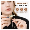 thumbnail image 2 of Bracelet Helper Tool, Jewelry Wearing Assistant with Protective Rubber Clip,Easy Fastener for Circle, 2 of 8