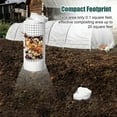 thumbnail image 3 of 1 Pcs Outdoor Plastic Earthworm Compost Bin Underground Worm Compost Bin Farm Compost Bin Kit For Garden And Lawn Care, 3 of 8