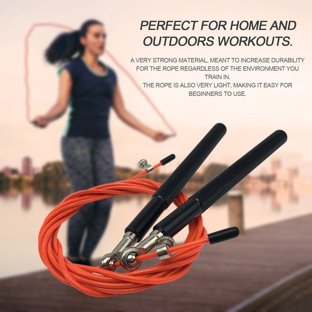 Details about   Skipping Rope Jumping Ultra Speed Exercise Ball Bearing Boxing Fitness Gym Train 