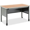 OFM Mesa Series 47.25" Training Table with Drawers in Maple