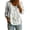 Z124 Multicolor, variant on Mifsaly Button Down Shirts for Women Floral Print V Neck 3/4 Sleeve Linen Tops Empire Waist Lightweight Boho Summer Top Beach Vacation Daily Wear Outfits L