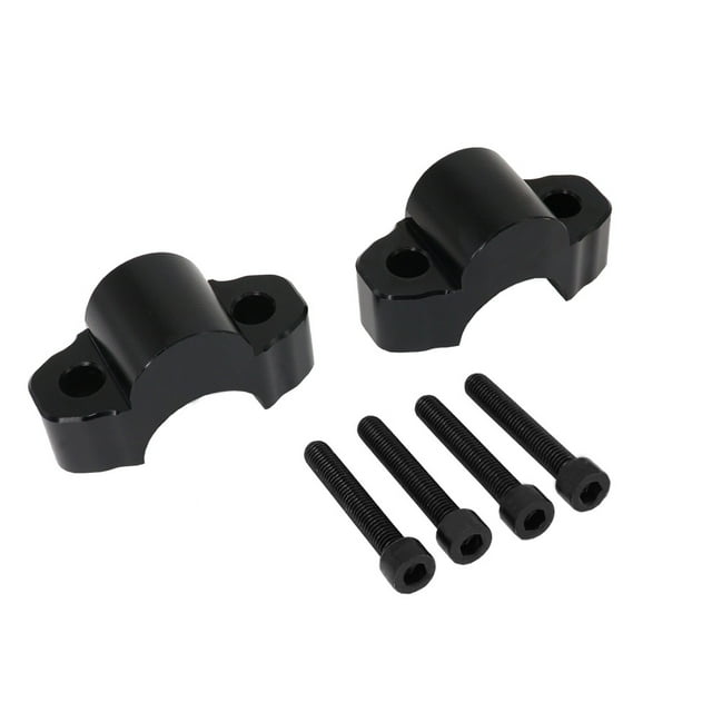 1 Pair Motorcycle Handlebar Risers Clamp Aluminum Alloy Risers Mount Clamp Kit Replacement for Tenere 700 / XT700Z 2019-2023