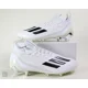 thumbnail image 1 of Adi-das Adizero Primeknit White Silver Football Cleats Men's Size 13 (GW5065), 1 of 6