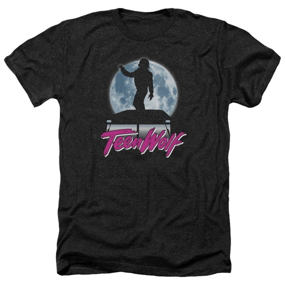 Teen Wolf - Moonlight Surf - Heather Short Sleeve Shirt - Large