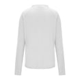 thumbnail image 5 of Thermal Base Layer Tops for Womens 2026 Long Sleeve Warm Fleece Lined Undershirt Soft Crew Neck Pullover Shirts, 5 of 9