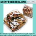thumbnail image 4 of 1.5 Mil Gusseted Polypropylene Bags with Open Top - 8"X3"X15" & (100 Bags), 4 of 7