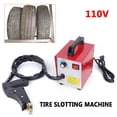 thumbnail image 3 of Tire Groover Tread Cutting Machine Rubber Cutter Tyre Regroover Grooving Tool W/Blade AC110V 350W, 3 of 13