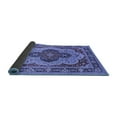 thumbnail image 2 of Ahgly Company Indoor Square Oriental Blue Industrial Area Rugs, 5' Square, 2 of 4