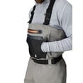 thumbnail image 3 of Frogg Toggs Sierran Chest Waders for Fishing, Reinforced Nylon Stockingfoot Waders for Men, Slate/Gray, Small, 3 of 7